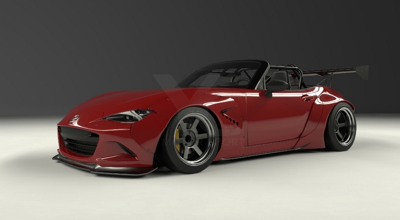 2017 Mazda MX 5 Miata Rocket Bunny Kit