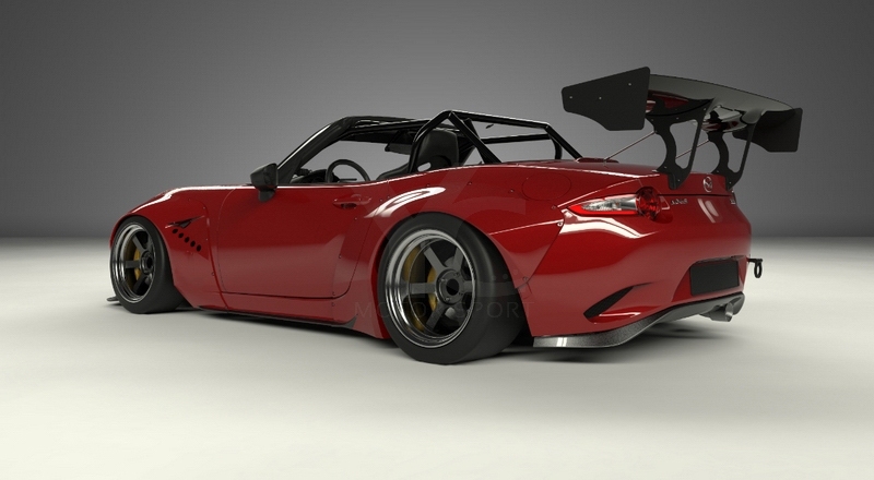 2017 Mazda MX 5 Miata Rocket Bunny Kit