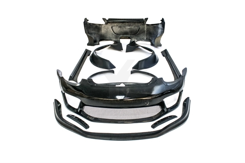 2005-2008 Porsche Cayman 987.1 PD RB V2 Style Body Kit include Front Bumper,Front Lip,Front Fender Flare,Side Skirts,Rear Fender Flare,Rear Bumper