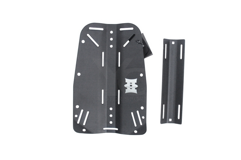 GEMINI DESIGN Dry Carbon Fiber Wing BCD Back Plate