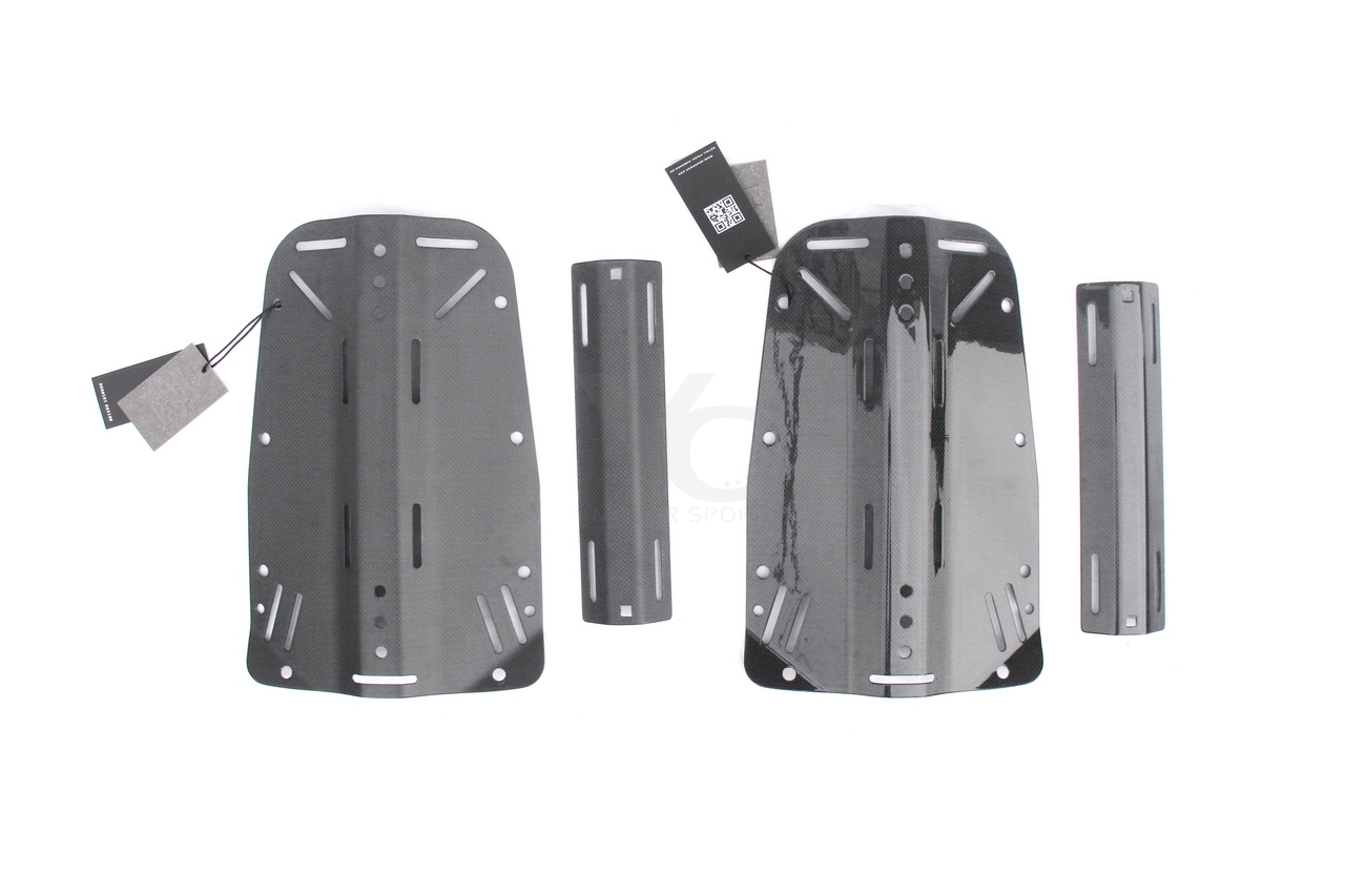 GEMINI DESIGN Dry Carbon Fiber Wing BCD Back Plate
