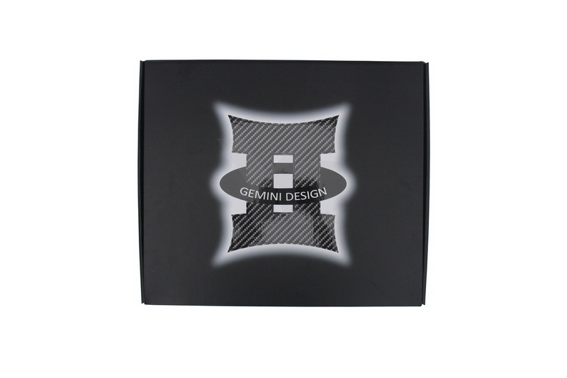 GEMINI DESIGN Dry Carbon Fiber Wing BCD Back Plate