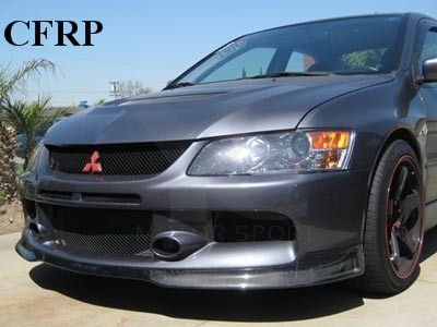 2006-2007 Mitsubishi Evolution 9 SE Style Front Lip