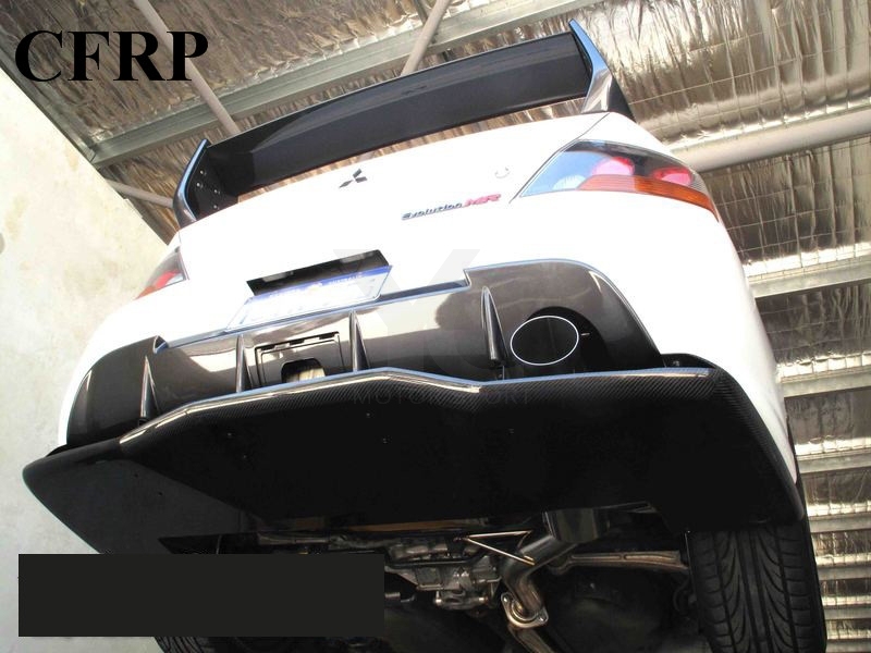 Rear Diffuser Evolution Mitsubishi 9