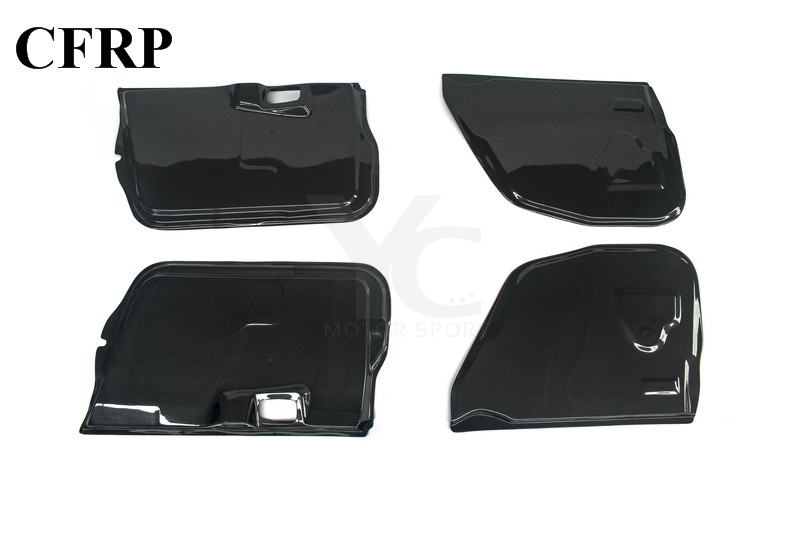 2001-2007 Mitsubishi Lancer Evolution 7-9 Track Version Front & Rear Door Card Carbon Fiber