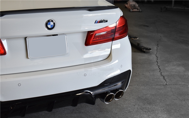 2017-2019 BMW F90 M5 OEM Style Rear Lip with Diffuser