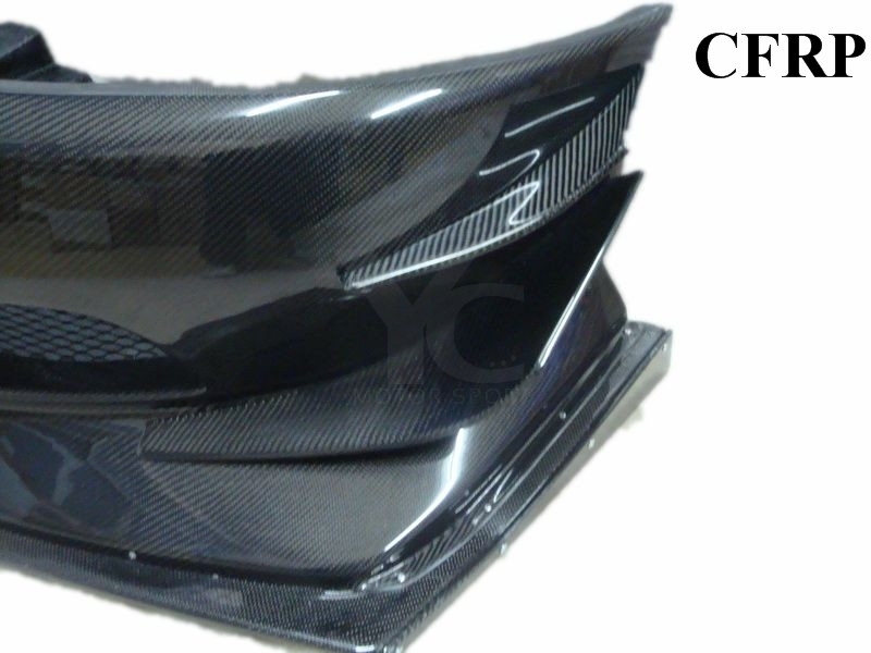 2004-2007 Mitsubishi Lancer Evolution 8-9 VTX Circuit Version Style Front Bumper with Canard