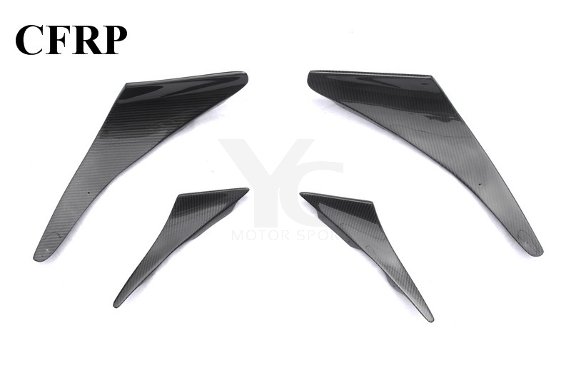 2003-2007 Mitsubishi Evolution 8-9 Jun Style Front Canard