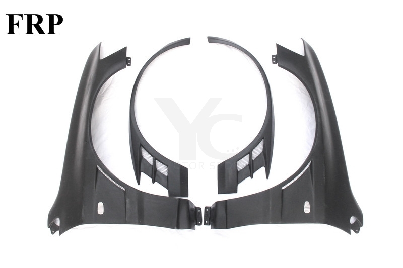 2001-2007 Mitsubishi Lancer Evolution 7-9 VTX Cyber Version Style +20mm Front Fender with Fender Flare