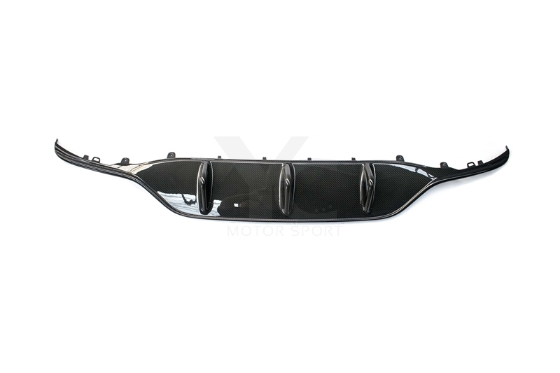 2015-2018 Mercedes Benz W205 C Class YC DESIGN Style Rear Diffuser