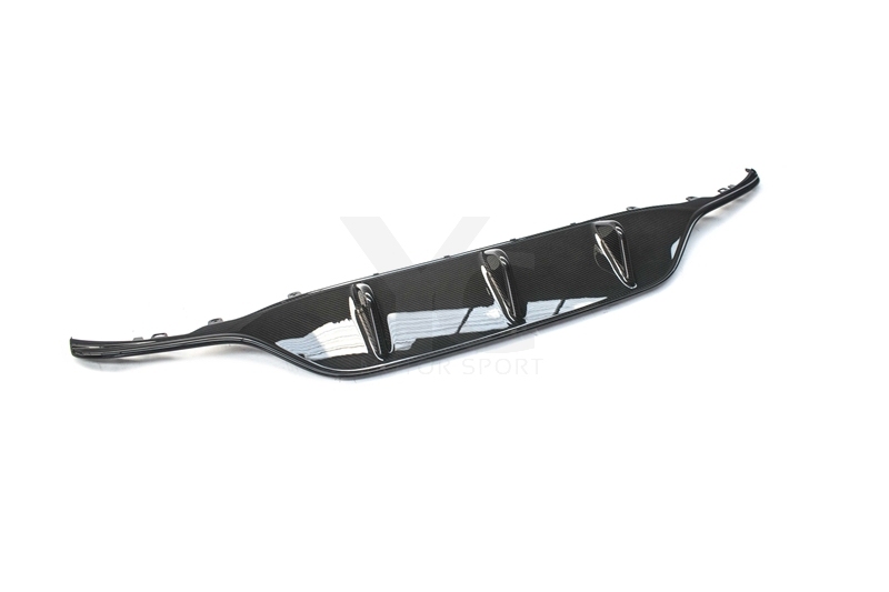 2015-2018 Mercedes Benz W205 C Class YC DESIGN Style Rear Diffuser