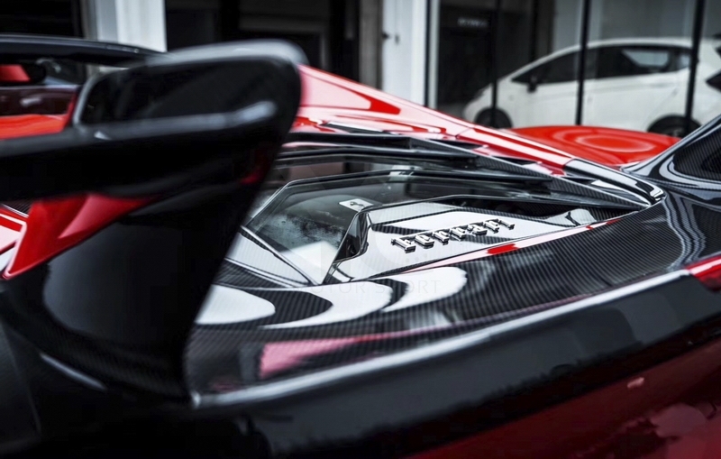 2015-2017 Ferrari F488 Spider MS 4XX Style Body Kit Portion Carbon Fiber