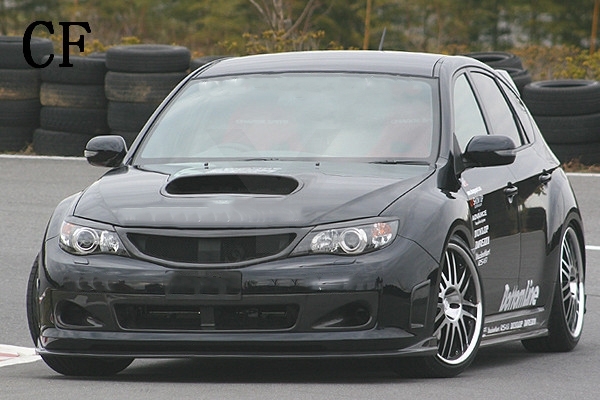 2008-2010 Subaru GRB STI CS Bottom Line Type1 Style Front Lip