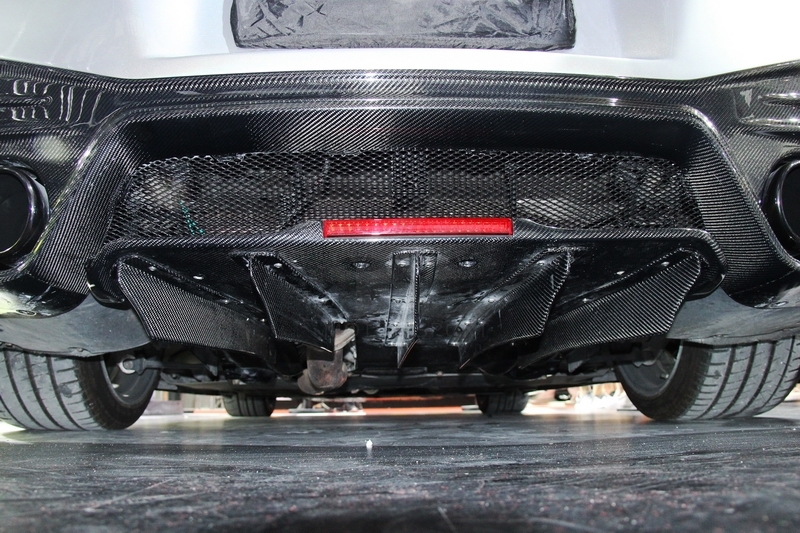 2011-2015 Nissan R35 GTR DBA YC Design Style Rear Diffuser Fins Blades