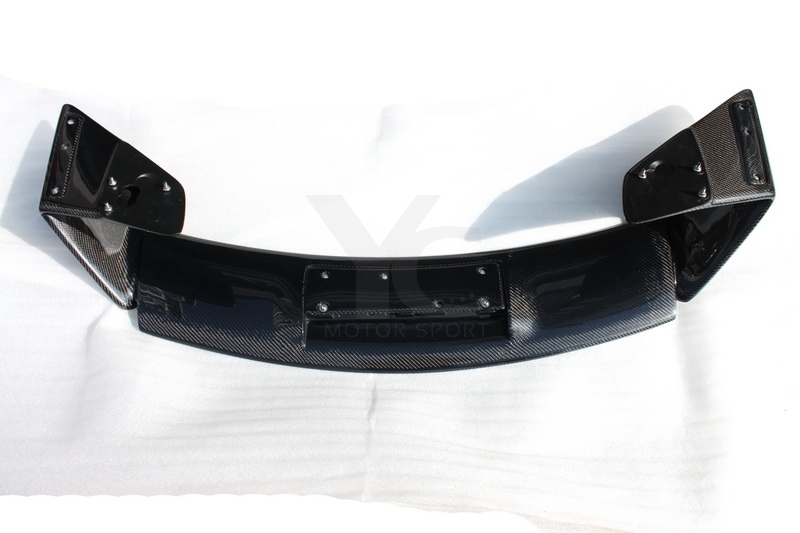 2008-2015 Nissan R35 GTR CBA DBA TK RW Silver Wolf EDT Style Rear Spoiler with High Leg