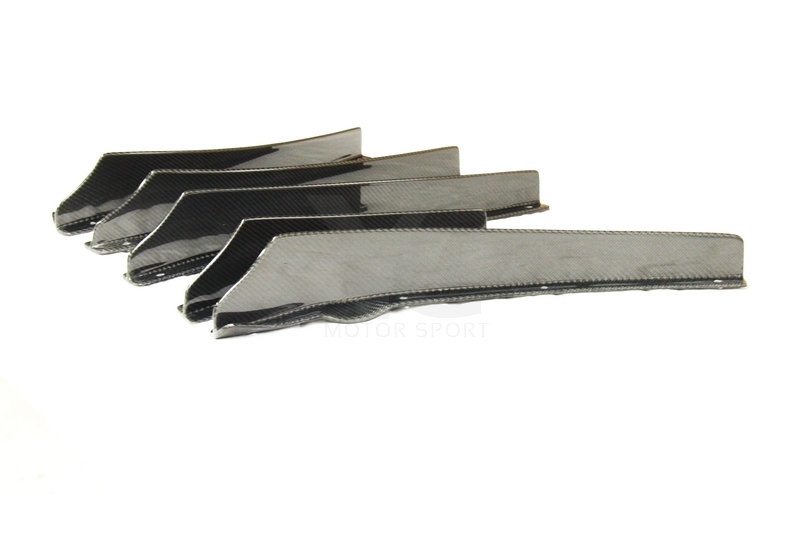 2011-2015 Nissan R35 GTR DBA YC Design Style Rear Diffuser Fins Blades