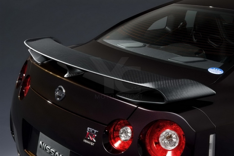 2008-2015 Nissan R35 GTR CBA DBA OE Style Rear Spoiler with Base