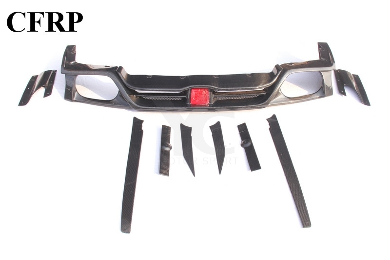2011-2015 Nissan R35 GTR CBA DBA VS '13 Ver.Style Rear Diffuser Lip Kit