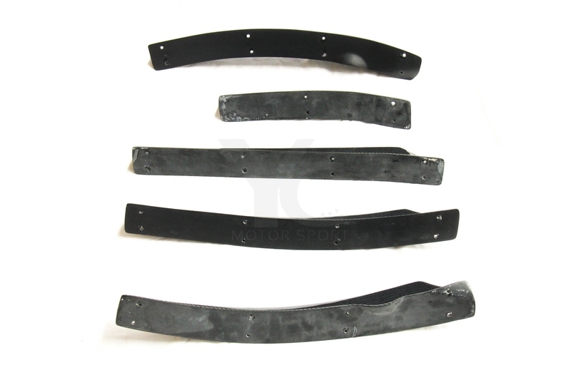 2011-2015 Nissan R35 GTR DBA YC Design Style Rear Diffuser Fins Blades