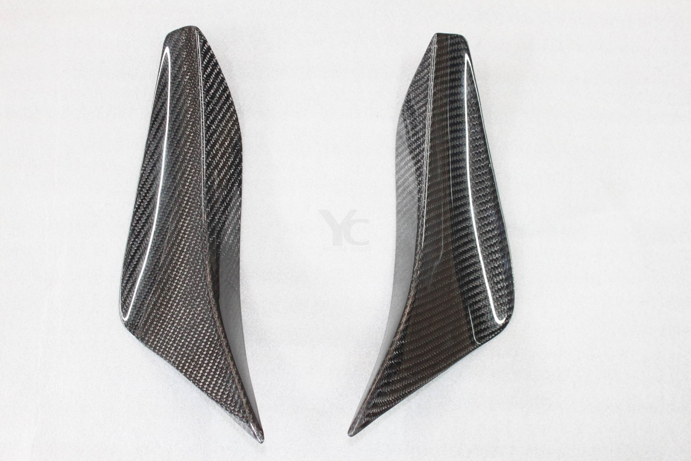 2008-2010 Nissan R35 GTR CBA OE Front Bumper AM Style Canards