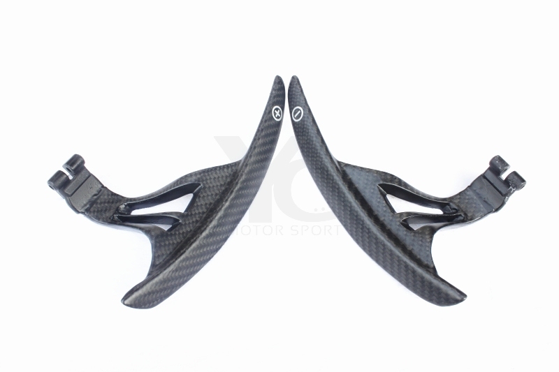 2008-2015 Nissan R35 GTR CBA DBA AT Style Lengthened Shift Paddle Matte Finish