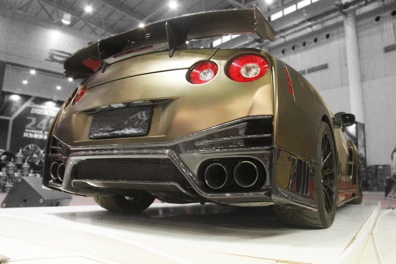 2011-2015 Nissan R35 GTR DBA OE Style Rear Diffuser