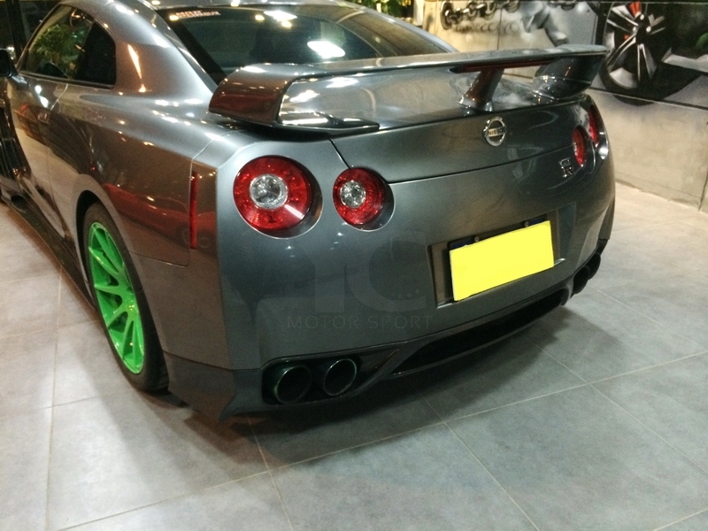 2008-2015 Nissan R35 GTR CBA DBA OE Style Rear Spoiler with Higher Legs