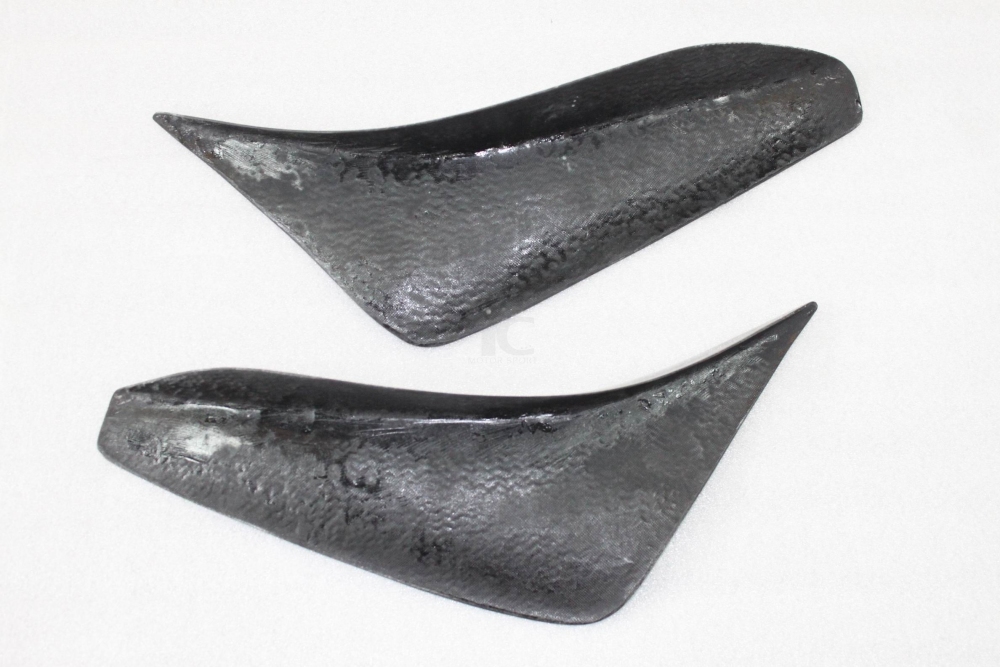 2008-2010 Nissan R35 GTR CBA OE Front Bumper AM Style Canards