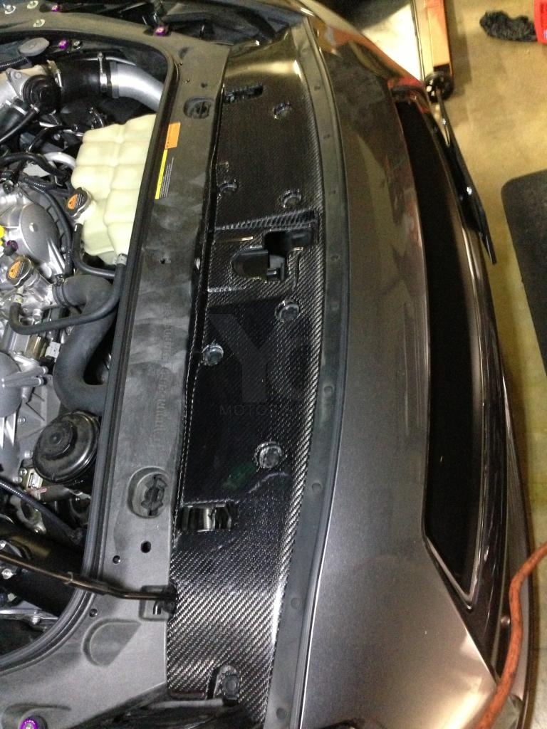 2008-2015 Nissan R35 GTR CBA DBA OE Cooling Slam Panel