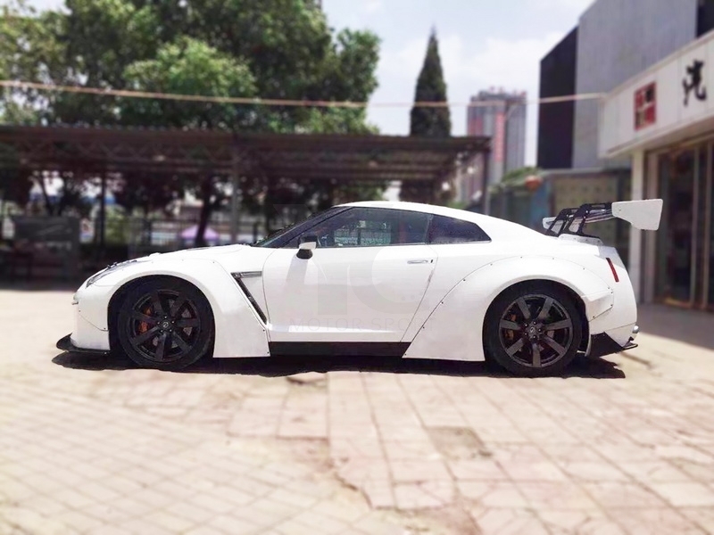 2008-2015 Nissan R35 GTR CBA DBA LB P Style Wider Fender Flare Kit