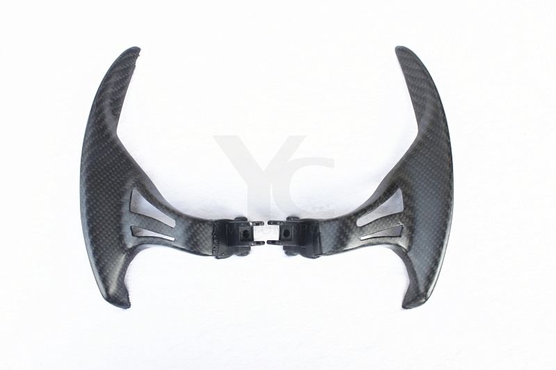 2008-2015 Nissan R35 GTR CBA DBA AT Style Lengthened Shift Paddle Matte Finish