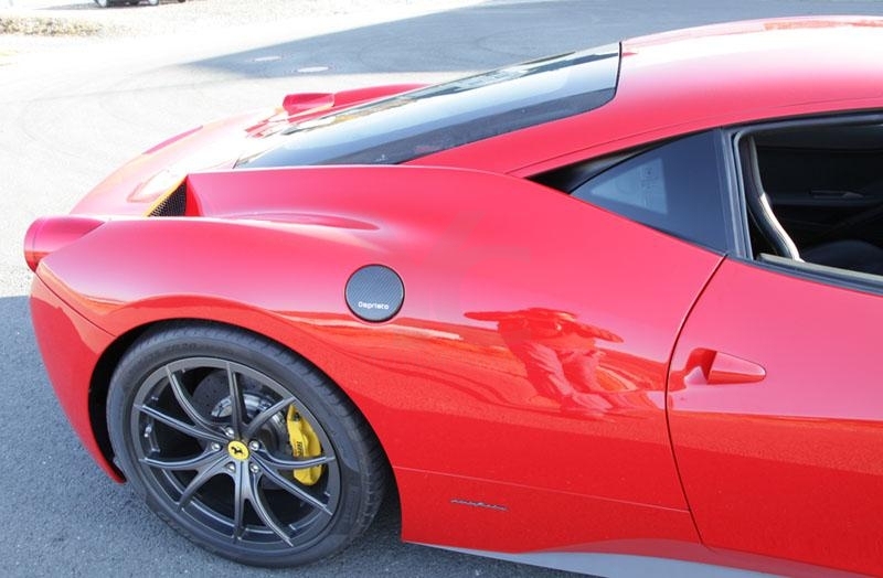 2010-2014 Ferrari F458 Italia Coupe & Spider Fuel Cap Cover
