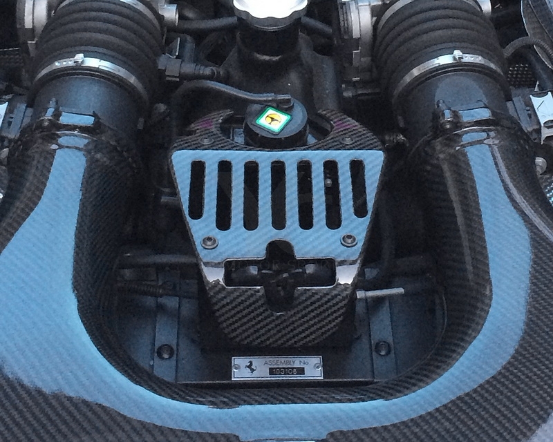 2010-2014 Ferrari F458 Italia Coupe & Spider Engine Lock Cover