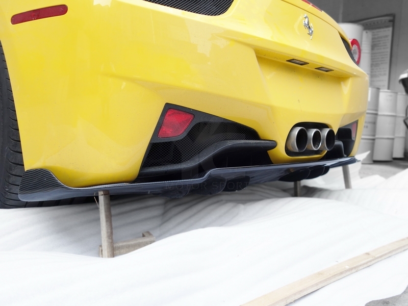 2010-2014 Ferrari F458 Italia Coupe & Spider AV Style Rear Diffuser