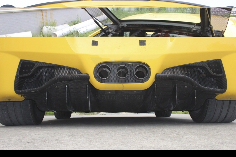 2010-2014 Ferrari F458 Italia Coupe & Spider Rear Diffuser