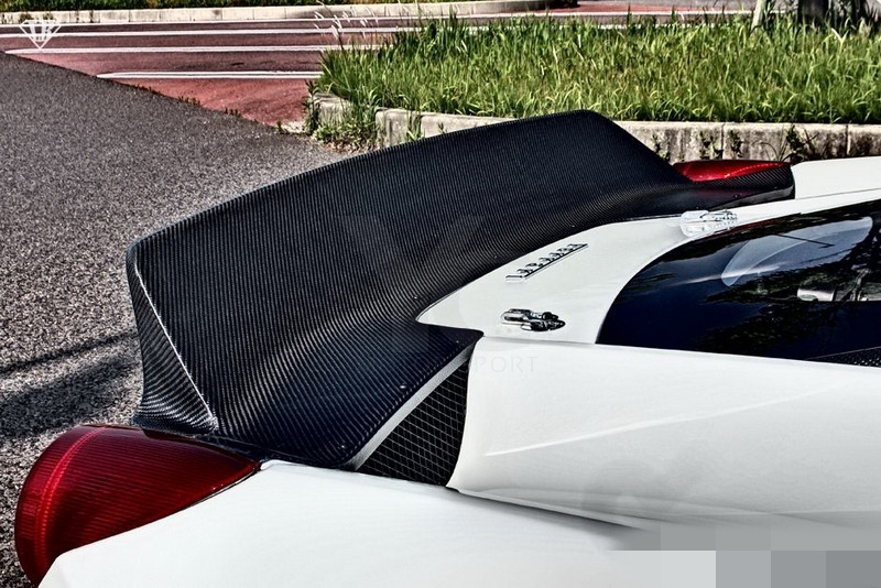 2010-2014 Ferrari F458 Italia Coupe & Spider LB LP LW Style Rear Spoiler Wing