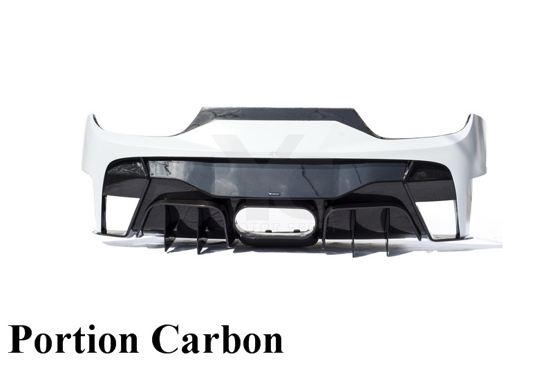 2010-2014 Ferrari F458 Italia Coupe & Spider VRS 458-VX Program Style Rear Bumper