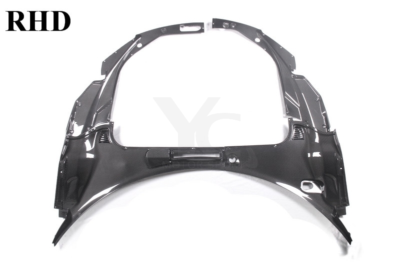 2010-2014 Ferrari F458 Italia Coupe & Spider RHD Front Trunk Lid Bay Panel Kit