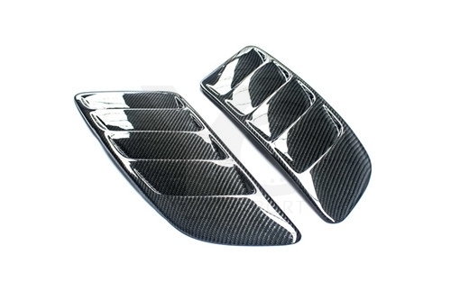 2015-2016 Ford Mustang Roush Style Heat Extractors Hood Ventsc