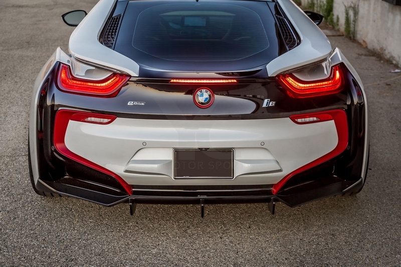 2014-2017 BMW i8 VRS VR-E Style Rear Diffuser
