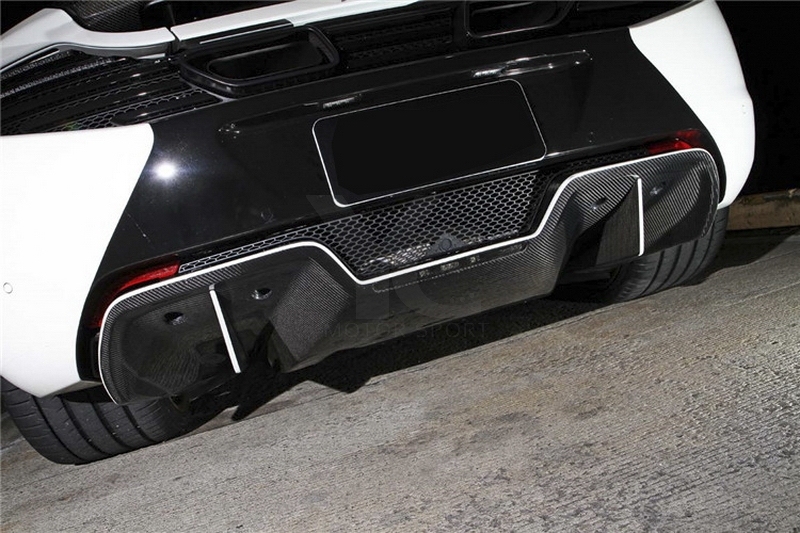 2011-2014 McLaren MP4 12-C DM Velocita Special Edition Style Rear Diffuser
