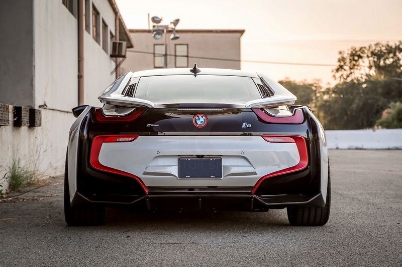 2014-2017 BMW i8 VRS VR-E Style Rear Diffuser