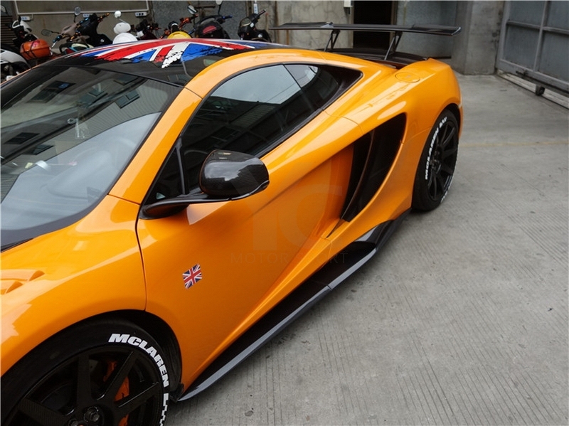 2011-2014 McLaren MP4 12-C 675LT Style Side Skirts 6pcs