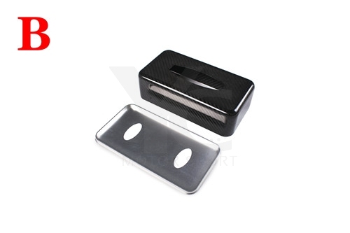 Carbon Fiber tissue box Automotive interior Paper Towel Holder