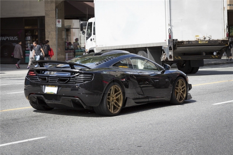 2011-2014 McLaren MP4 12-C DM Velocita Special Edition Style Rear Diffuser