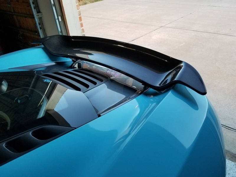 2011-2014 McLaren MP4-12C Coupe & Spyde VRS V-MC AERO Style Rear Spoiler Wing