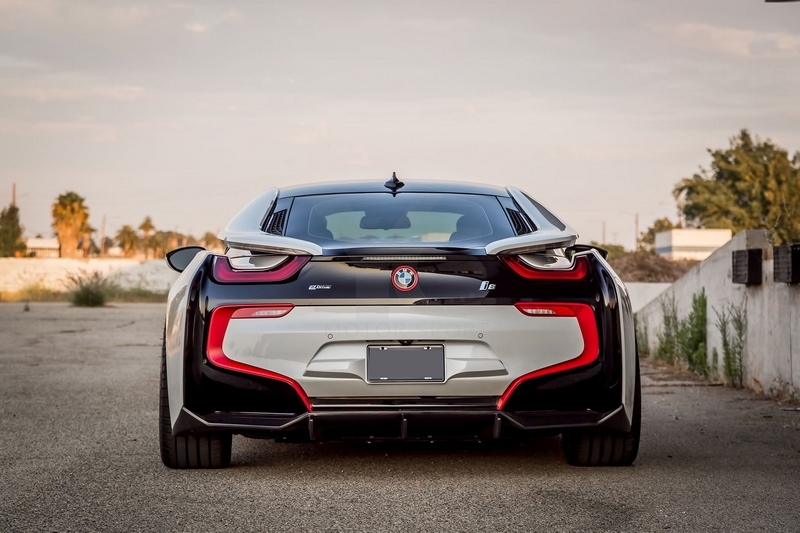 2014-2017 BMW i8 VRS VR-E Style Rear Diffuser