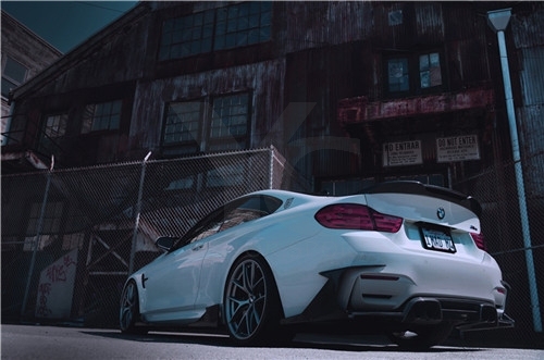 2014-2019 BMW F82 M4 Coupe MAD Style Trunk Spoiler