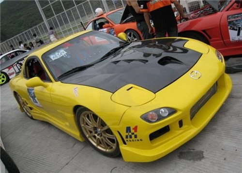 1997 Mazda RX7 Carbon Fiber Hood 