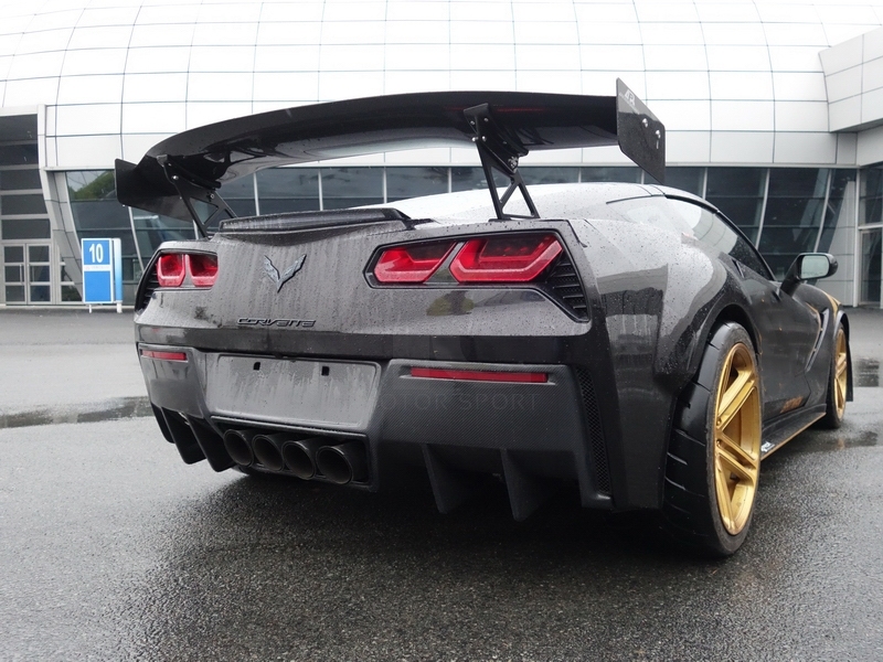 2014-2019 Chevrolet Corvette C7 AP GTC-500 Style GT Wing